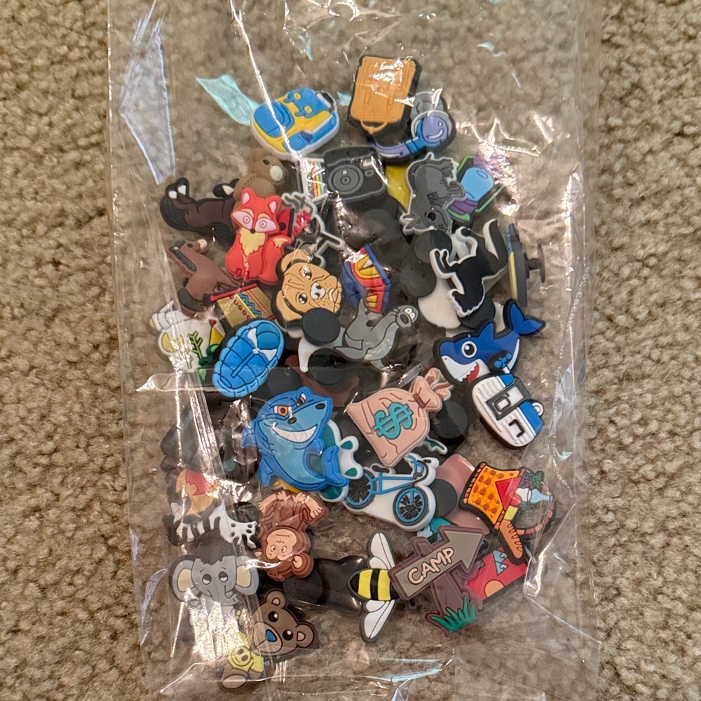 Assorted Shoe Charms grab bag